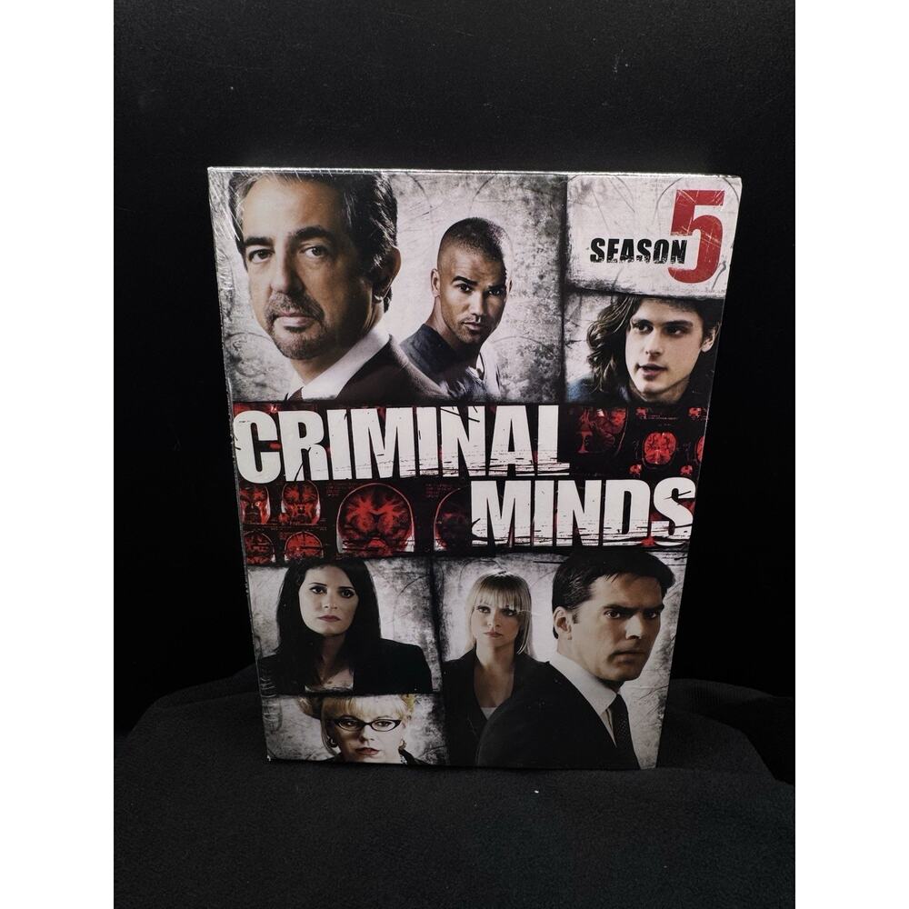 Criminal Minds: Fifth Season (DVD, 2010, 6-Disc Set, Widescreen) New Sealed